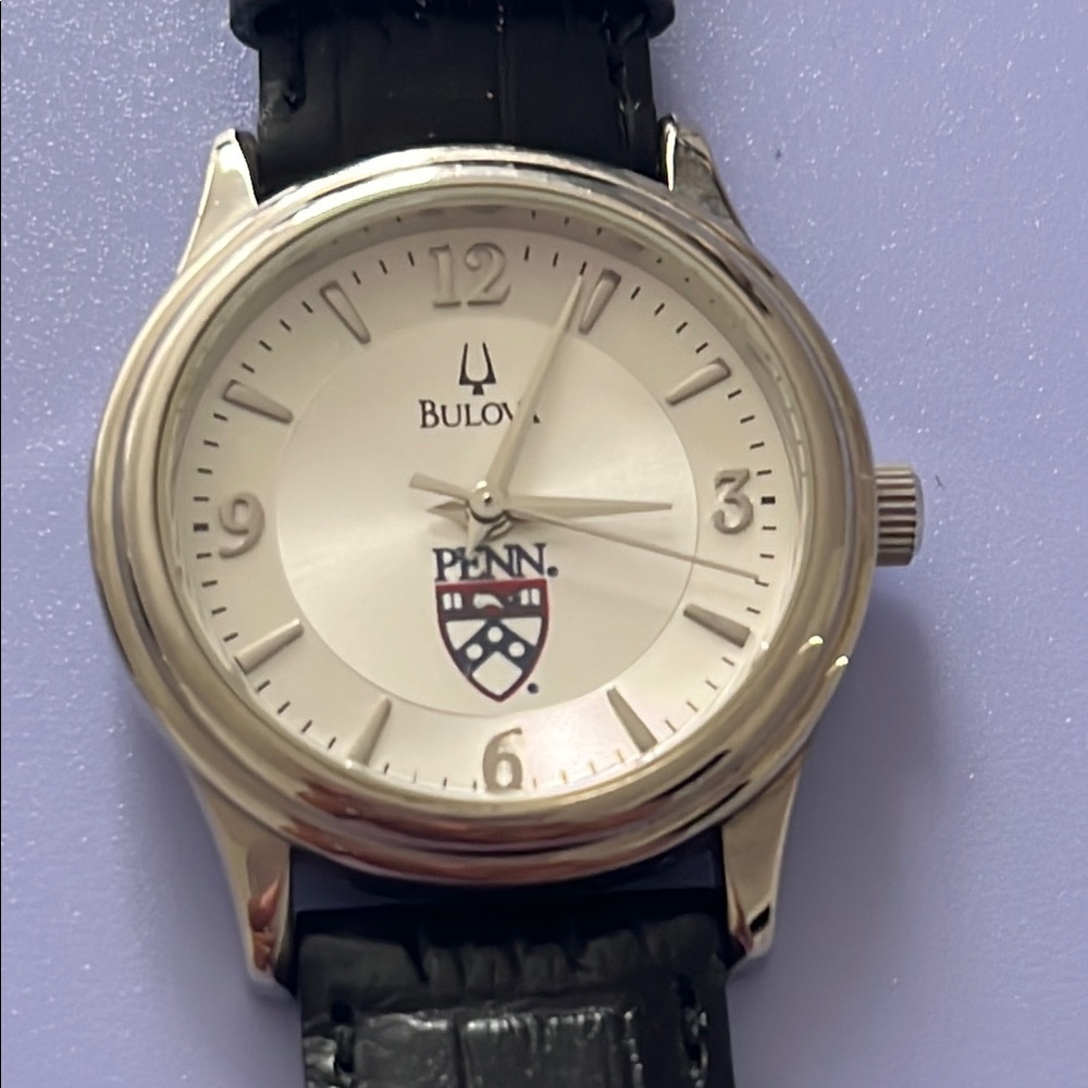 Bulova Black and Silver Classic Watch